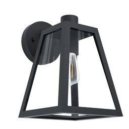 [74736] Eglo Mirandola wandlamp voor buiten 1x E27 zwart