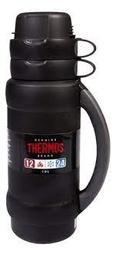 [77574] THERMOS PREMIER ISOLEERFLES 1L ZWART