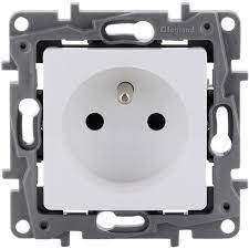 [78762] Legrand Niloe inbouw stopcontact 2P+A wit