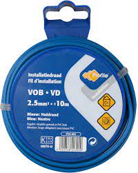 [78929] VOB 2,5 BLAUW 10M BLISTER