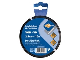 [78933] Profile VOB kabel 2.5mm² zwart 10m