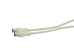 [79138] Profile coax kabel 5m wit