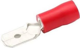 [81291] Carpoint vlakstekker 540 rood 6.3x0.8mm (10st)