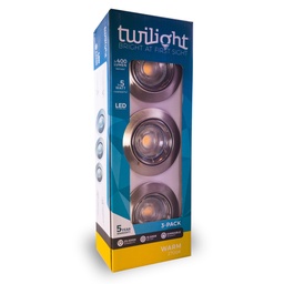 [82521] Twilight NEO inbouwspot IP20 2700K dimbaar nickel satin 5W 400Lm (3st)