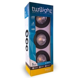 [82522] Twilight NEO LED inbouwspot IP20 2700K dimbaar zwart 5W 400Lm (3st)