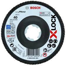 [82609] Bosch - XLK lamelschijf BfM schuin Ø125 - G40