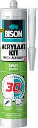 [11003] Bison acrylaatkit overschilderbaar 30min wit 300ml